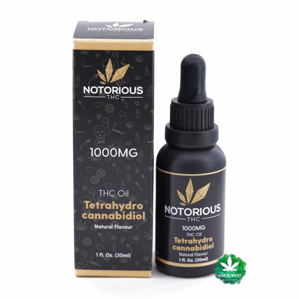 Notorious - THC Tincture - 30ml (1000MG)