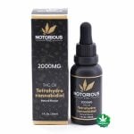 Notorious - THC Tincture - 30ml (2000MG)