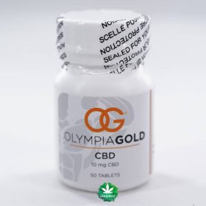 Olympia Gold - CBD Capsules - 10mg (500MG)
