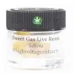 High Voltage - Live Resin - Sweet Gas - Sativa