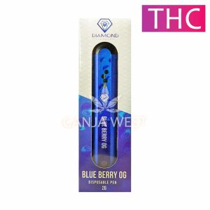 Diamond Concentrates – Blueberry OG - THC Disposable Pen (2 Grams)