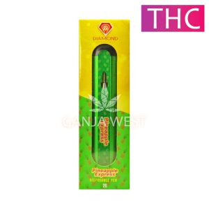 Diamond Concentrates – Pineapple Express - THC Disposable Pen (2 Grams)