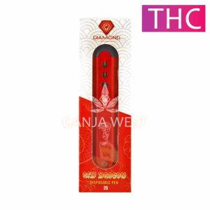 Diamond Concentrates – Red Dragon - THC Disposable Pen (2 Grams)