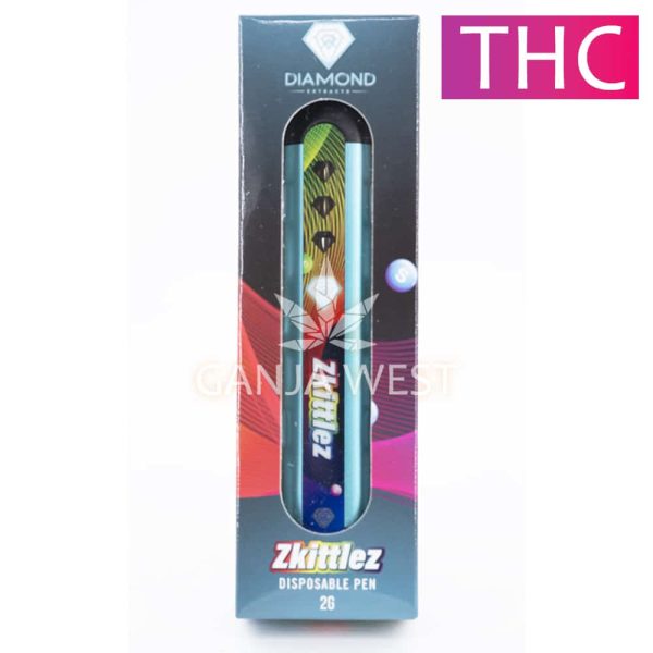 Diamond Concentrates – Zkittlez - THC Disposable Pen (2 Grams)