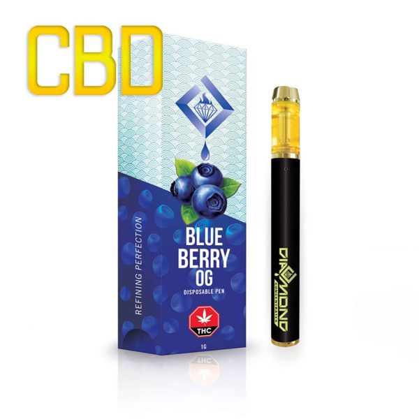 Diamond Concentrates – Blueberry - CBD Disposable Pen