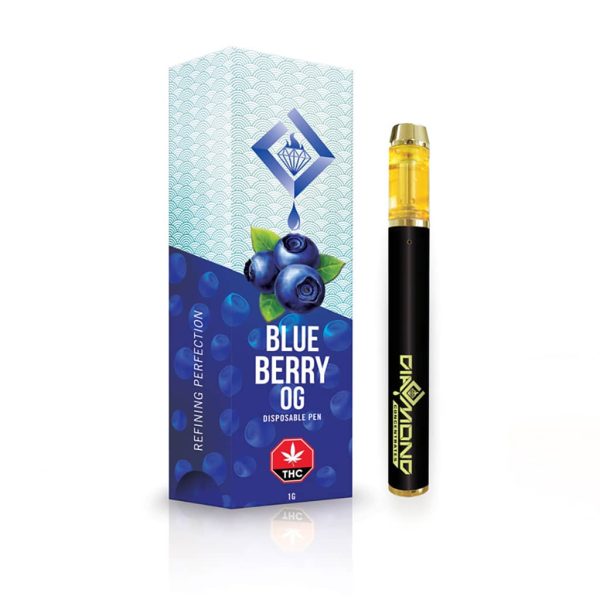 Diamond Concentrates – Blueberry OG - THC Disposable Pen