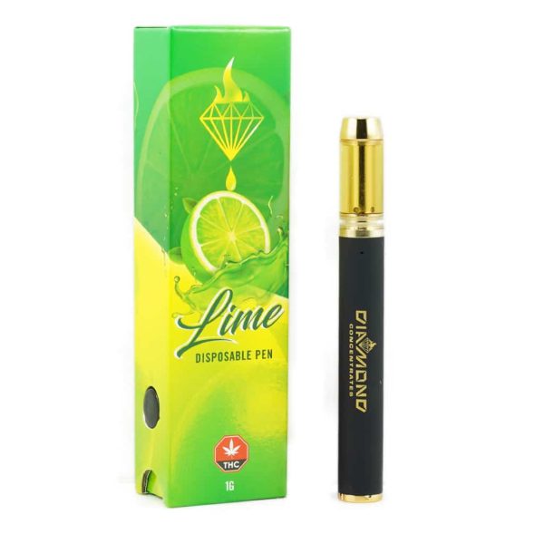 Diamond Concentrates – Lime - THC Disposable Pen