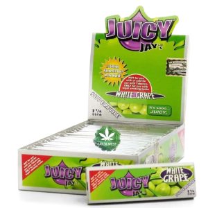 Juicy Jay's - White Grape Superfine Rolling Paper - 1 1/4