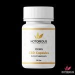 Notorious - CBD Capsules - 100mg (2000MG)