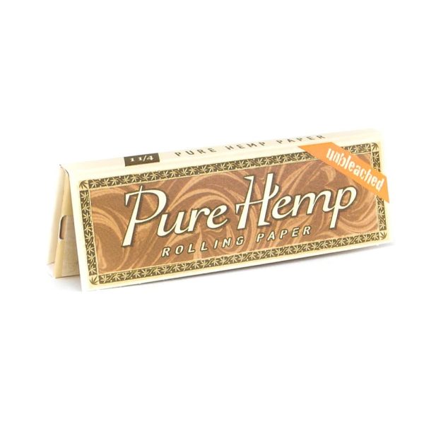 Pure Hemp - Unbleached Rolling Paper - 1 1/4