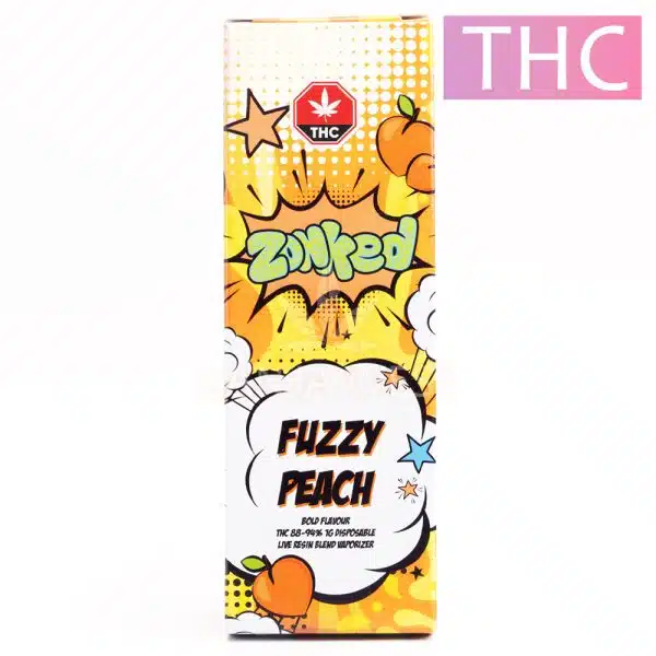 Zonked - Fuzzy Peach - Live Resin Disposable Vape Pen - 1G