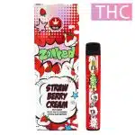 Zonked - Strawberry Cream - Live Resin Disposable Vape Pen - 1G