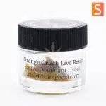 orange crush high voltage live resin jar
