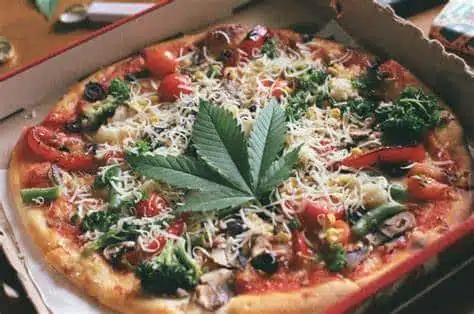 weed and food