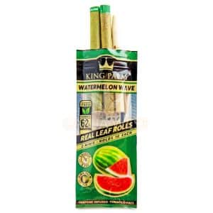 watermelon wave king palm rolling paper single