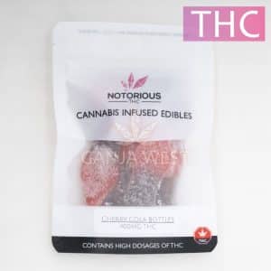 Notorious - THC Cherry Cola Bottles - 50MG (400MG)