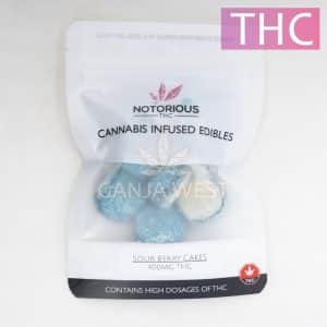Notorious - THC Sour Berry Cakes - 50MG (400MG)
