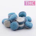 Notorious - THC Sour Blue Raspberry Cakes - 50MG (400MG) - Image 2