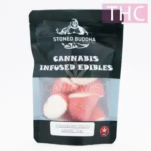 Stoned Buddha - THC Strawberry Drops - 75MG (600MG)