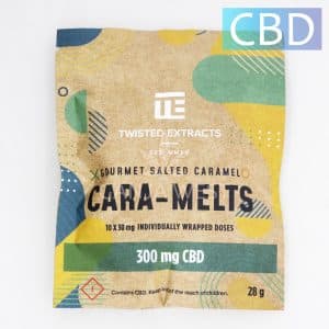 Twisted Extracts - CBD Cara-Melts – 30mg (300MG)