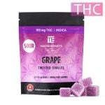 Twisted Extracts – THC Singles Sour Grape – 160MG – Indica