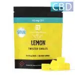 Twisted Extracts – CBD Singles Sour Lemon – 160MG