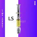Distillate Syringes - Lime Sorbet - THC Indica