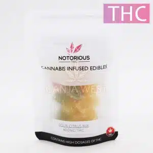 Notorious - THC Sour Citrus Mix - 50MG (400MG)