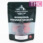Stoned Buddha - THC Black and Red Raspberries - 75MG (600MG)