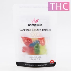 Notorious - THC Sour Gummy Bears - 50MG (400MG)