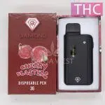 Diamond Concentrates – Cherry Blasters - THC Disposable Pen (3 Grams)