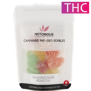 Notorious - THC Sour Fruit Slices - 50MG (400MG)