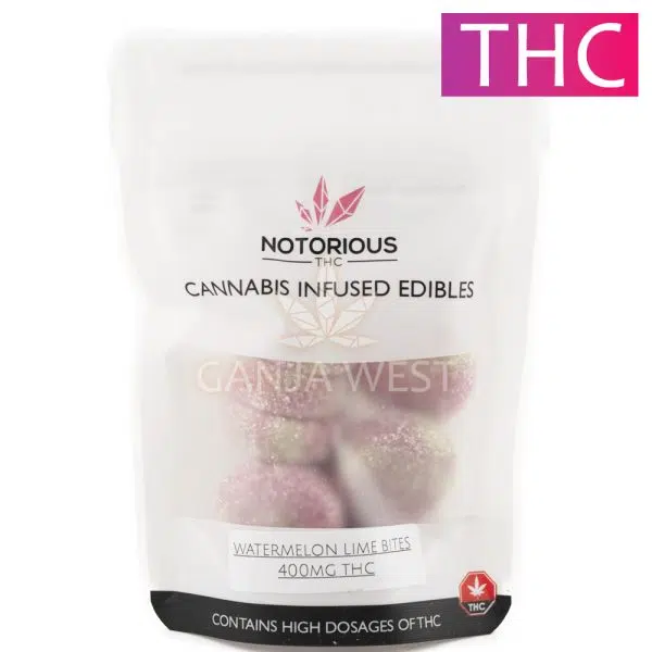 Notorious - THC Watermelon Lime Bites - 50MG (400MG)