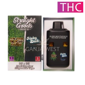 Straight Goods - Afghan Kush + Moby Dick - Dual Chamber Disposable Pen (6G)