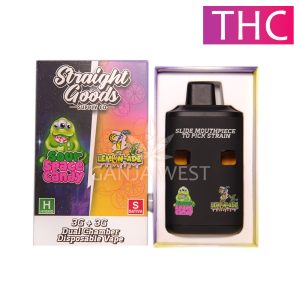 Straight Goods - Sour Space Candy + Lemonade - Dual Chamber Disposable Pen (6G)