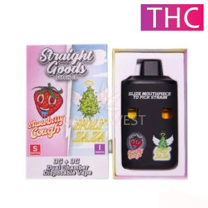 Straight Goods - Strawberry Cough + Holy Zaza - Dual Chamber Disposable Pen (6G)
