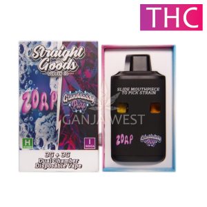 Straight Goods - Zoap + Grand Daddy Purple - Dual Chamber Disposable Pen (6G)