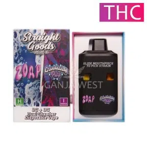 Straight Goods - Zoap + Grand Daddy Purple - Dual Chamber Disposable Pen (6G)