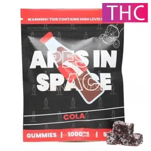 Apes In Space - Cola Gummies - 1000 MG THC