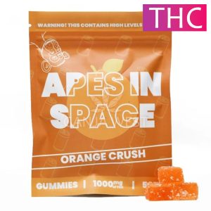 Apes In Space - Orange Crush Gummies - 1000 MG THC