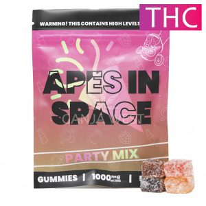Apes In Space - Party Mix Gummies - 1000 MG THC