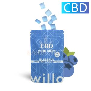 Willo - Blissful Blueberry Gummies - 200MG CBD