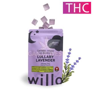 Willo - Lullaby Lavender Gummies - 200MG THC (Night)