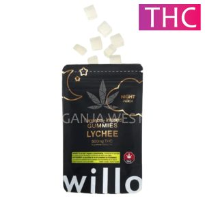 Willo - Lychee Gummies - 500MG THC (Night)
