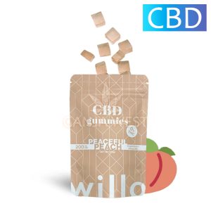 Willo - Peaceful Peach Gummies - 200MG CBD