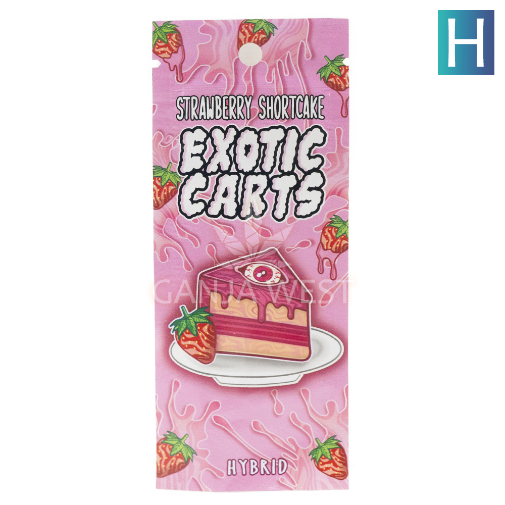 Exotic Carts - Strawberry Shortcake Sauce Carts - Hybrid - Ganja West ...