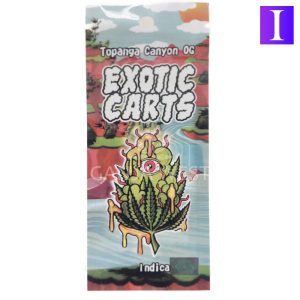 Exotic Carts - Topanga Canyon OG Sauce Carts - Indica