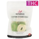 Notorious - THC Green Apple Rings - 100MG (800MG)