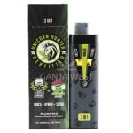 Unicorn Hunter - 3in1 Disposable Vape Pen - Death Bubba + Amnesia Haze (4Gram)
