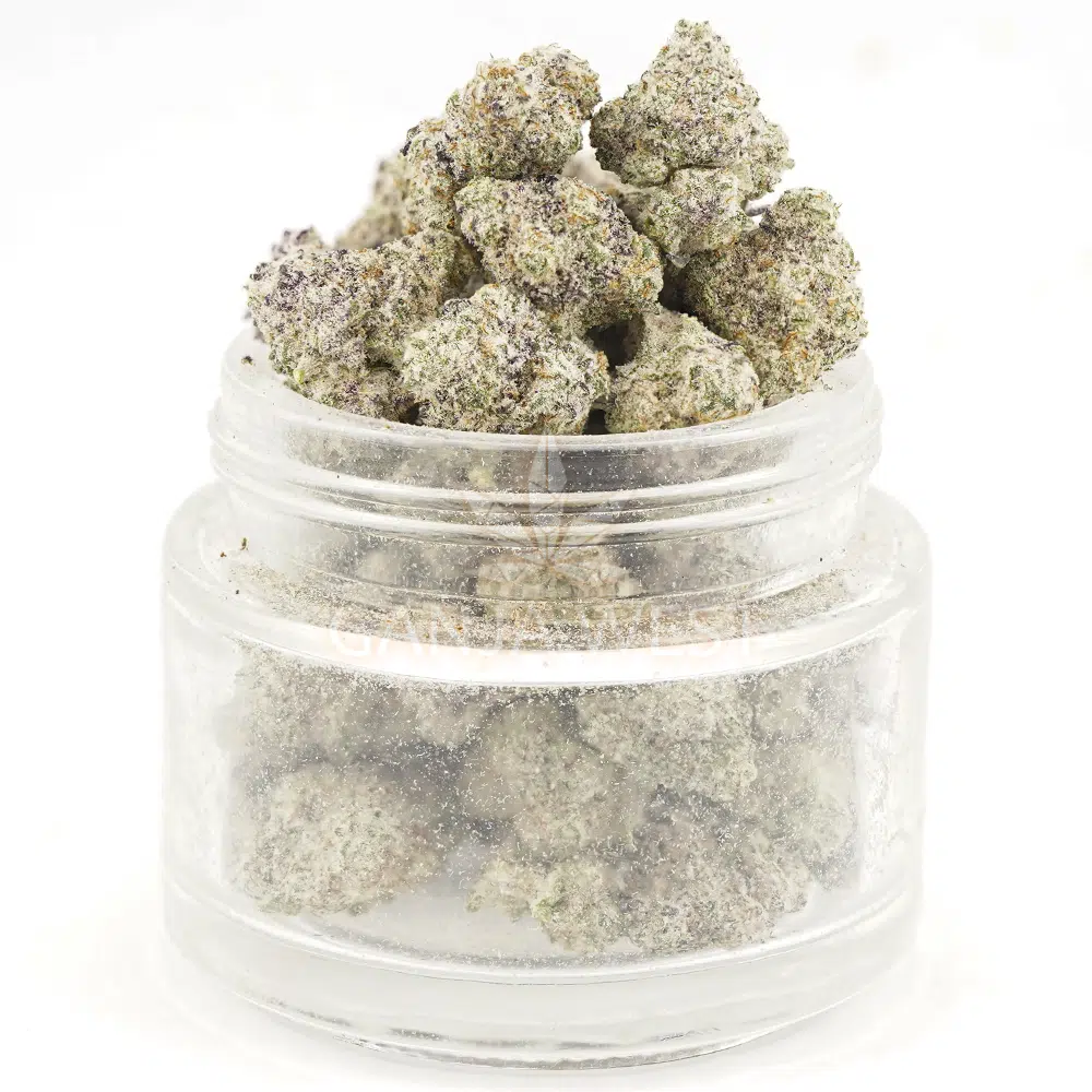 buy-weed-online-dispensary-ganja-west-miyagi-do-craft-popcorn-jar Miyagi-Do Craft Popcorn - Indica - Image 1